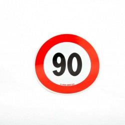 Indicator auto reflectorizant, Avery Dennison, limitare viteză 90km Indicator auto reflectorizant, Avery Dennison, limitare viteză 90km