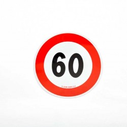 Indicator auto reflectorizant Avery Dennison, limită viteză 60km Indicator auto reflectorizant Avery Dennison, limită viteză 60km