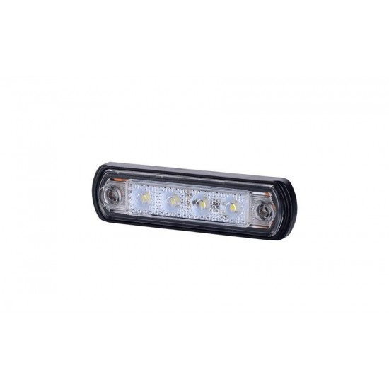 Lampa aplicata pozitie, forma ovala, LED alb, alimentare 12/24V Lampa aplicata pozitie, forma ovala, LED alb, alimentare 12/24V